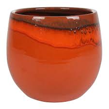 Purchased 3 large pots last year. Charlotte Plant Pot Orange Quality Indoor Pots Hortology