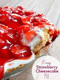 Maybe you would like to learn more about one of these? Easy Strawberry Cheesecake Pie Recipe Easy Strawberry Cheesecake Cheesecake Pie Recipes Easy Strawberry Pie