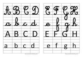 Affichage Alphabets En Differentes Ecritures Affichage Alphabet Alphabet A Imprimer Alphabet