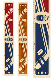 Sports Growth Chart Wood Height Chart For Boys Girls