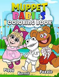 Here is a free coloring page of muppet babies. Amazon Com Muppet Babies Coloring Book Color To Relax Coloring Books For Adults And Kids Activity Book Series 9798643395980 Mason Mylo Libros