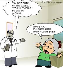 Clean joke about the couple's argument. Clean Doctor Jokes