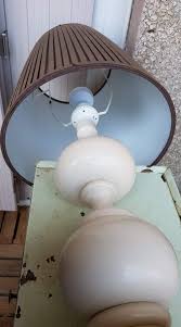 Ce lampadaire apportera un charme naturel, le bois s'intègre parfaitement à votre pièce douille pour ampoule e27 max 40w (non fournie). Grande Lampe Pied Bois Tourne Blanc Avec Abat Jour Marron Luckyfind