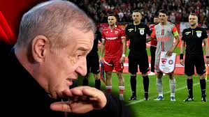 Luminos, nu are față întunecată! Va fi mare arbitru!”. Gigi Becali,  plecăciune în fața centralului de la Dinamo