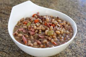 Southern Style Black Eyed Peas For Your Slow Cooker Recipe Spicy Ham Ham And Beans Recipes