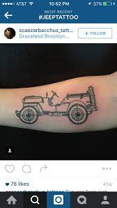 Jeep Tattoo Jeep Tattoo Tattoos Automotive Tattoo