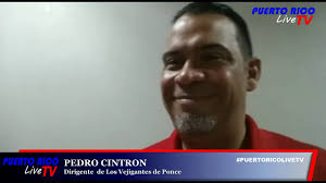 Entrevista a PEDRO CINTRON Dirigente de los VEJIGANTES DE PONCE