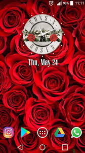 All wallpapers are in 1024x768, 1280x1024 or 1600x1200 resolutions. Guns N Roses Clock Widget And Wallpapers Fur Android Apk Herunterladen