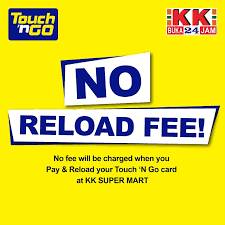 I read that touch n go card is the best for this purpose. Kk Super Mart Free Touch N Go Card Reload No Fee