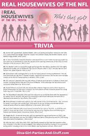 Sports trivia questions and answers. Real Housewives Of The Nfl Trivia Questions