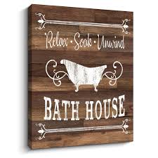 Laundry room drop your pants rustic wooden timber sign washing home cleaning. Bathroom Rules Sign Vintage Canvas Prints Bath Signs Wall Art Decor Rustic Laundry Room Decor For Bathroom Apartment 12 X 16 Bath Brown C Buy Online In Antigua And Barbuda At Antigua Desertcart Com