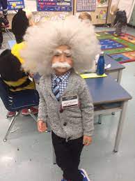 My Little Einstein I Love How This Costume Turned Out Amazing Halloween Costumes Diy Halloween Costumes For Women Albert Einstein Costume