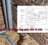 Sơ đồ và cách đi đường nước nhà vệ sinh đúng kỹ thuật