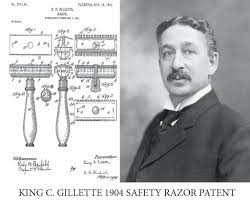 El inventor de la maquinilla de afeitado. King Camp Gillette – Barberius  Magazine