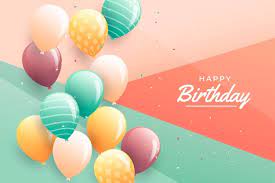 In this gallery happy birthday we have 64 free png images with transparent background. Free Vector Gradient Birthday Background