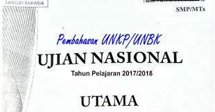 Pembahasan soal un smp 2018. Salinan Soal Dan Pembahasan Unkp Unbk Matematika Smp 2018 X Xacta Club