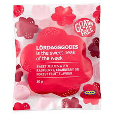Lordagsgodis Fruchtgummi Suss Himbeer Moosbeer Oder Waldbeergeschmack Ikea Osterreich Forest Fruits Fruit Flavored Raspberry