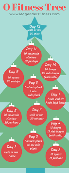 O Fitness Tree Holiday Challenge Stay Active Lea Genders Fitness Holiday Workout Holiday Fitness Challenge Fun Workouts
