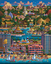 5.0 out of 5 stars. 500 Piece Miami Beach Dowdle Jigsaw Puzzle Puzzles Toys Games Vit Edu Au