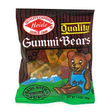* haribo mini gold gummy bears 980g * pack contents: Amazon Com Heide Gummi Bears 1 4 Ounce Packages Pack Of 36 Gummy Candy Grocery Gourmet Food