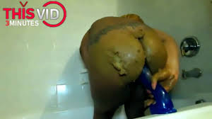 Ebony BBW Scat Anal Dildo - ThisVid.com