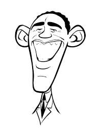 This barack obama coloring pages printable was posted in the coloring pages category. Caricature Of Barack Obama Coloring Page Kids Play Color