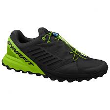 Dynafit Alpine Pro Trail Running Shoes Black Dna Green 7 5 Uk