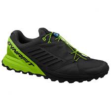 dynafit alpine pro trail running shoes black dna green 7 5 uk