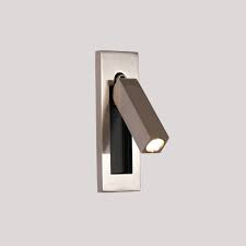 Uno Bh 001d Satin Nickel Recessed Hotel Design Guestroom Led Bed Head Reading Light 3w 2700k Cree