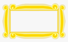 Download picture frame stock vectors. Friends Yellow Frame Clipart Hd Png Download Kindpng