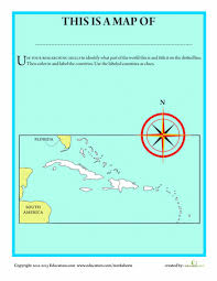 Caribbean Islands Map Worksheet Education Com Caribbean Islands Map Caribbean Islands Caribbean