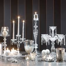 Bougie Boules Deco Argent D 13 Cm Maisons Du Monde Boule Deco Deco Chandelier Bougie