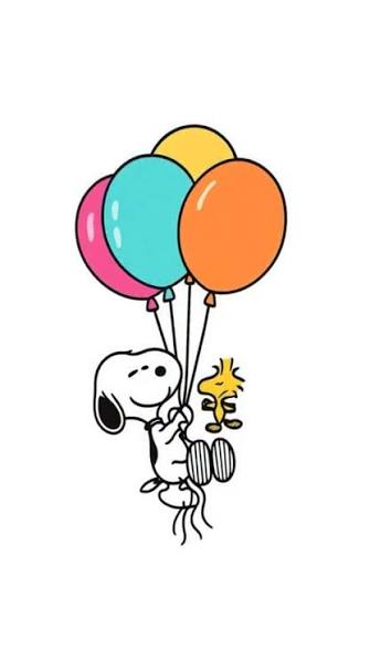 Sometimes you just need to grab some balloons and let the wind take you  where it wants to go! 🎈☁️ Snoopy and Woodstock are reminding us to keep  our heads in the clouds and our spirits high today. Life ...