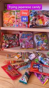 Trying japanese candy day 58 🍭🍬 these tasted like rotten fish 🐟  #japanesecandy #sweets