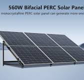 SunGoldPower 560 Watt Bifacial Perc Solar Panel Full Pallet ...