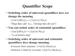 1 First Order Logic Review First Order Logic First Order Logic Fol Models The World In Terms Of Objects Which Are Things With Individual Identities Ppt Download