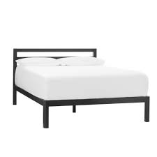 Shop larkin black metal bed. Stylewell Grandon Black Metal King Platform Bed With Slats 76 In W X 14 In H Thd Hbslbf K Bk The Home Depot