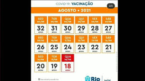Cronograma de vacinação de idosos maiores de 95 anos residentes. Municipio Do Rio Antecipa Vacinacao E Preve Imunizar Todos Os Adultos Ate 18 De Agosto Rio De Janeiro G1