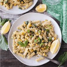 Creamy Sweet Corn Pasta Veggie Inspired