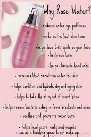 Rose Water Is So Good For Your Skin Plus You Can Use It On Your Hair As A Conditioner Rosewater Beau Younique Beauty Uses For Rose Water Natural Skin Care