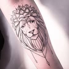 Resultado De Imagem Para Lion Black Power Drawing Geometric Lion Tattoo Mens Lion Tattoo Tattoos