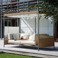Garpa Garden Furniture Shop Swing Bed Nature Cushion Design Sahara Teak Patio Furniture Quality Garden Furniture Modern Patio Furniture