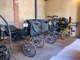 Victoria Horse Drawn Carriage Stock ...