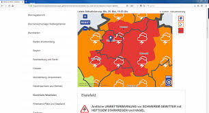 Örtlich galt zeitweise die höchste stufe 4. Unwetterwarnung Fur Bielefeld Starkregen Und Eine Bewegte Wetterwoche Aktualisiert Nw De