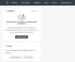 Man kann sich oder seine dienstleistung auf sympathische weise in erinnerung rufen, den weg für eine kontaktaufnahme ebnen und seine kontaktdaten mitteilen. Angebote Erstellen Hubspot