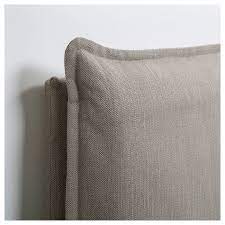 Consigli per la scelta di un letto che garantisce alla zona notte uno spazio di contenimento in più. Gressvik Fodera Struttura Letto 2 Cuscini Nolhaga Grigio Beige 140x200 Cm Ikea It Biancheria Da Letto Ikea Cuscini