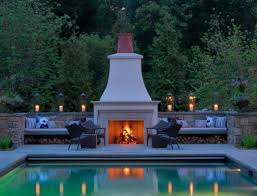 Outdoor Inspiration Stunning Design Ideas For Fireplaces By The Pool Outdoor Gas Fireplace Outdoor Fireplace Outdoor Fireplace Designs