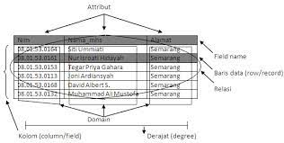 It uses a structure that allows us to identify and access data in relation to another piece of data in data in a relational database is organized into tables. Model Desain Database Relasional Cakun