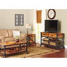 Touches of these colors can be added. Better Homes And Gardens Rustic Country Living Room Set From Walmart Accuweather Shop