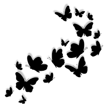 Black Butterfly Design Free Png Images Transparent Image Digital Download Upcrafts Design Silhouette Butterfly Black Butterfly Butterfly Background
